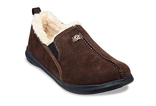 Spenco Slipper - Men's Supreme Suede - Chocolate