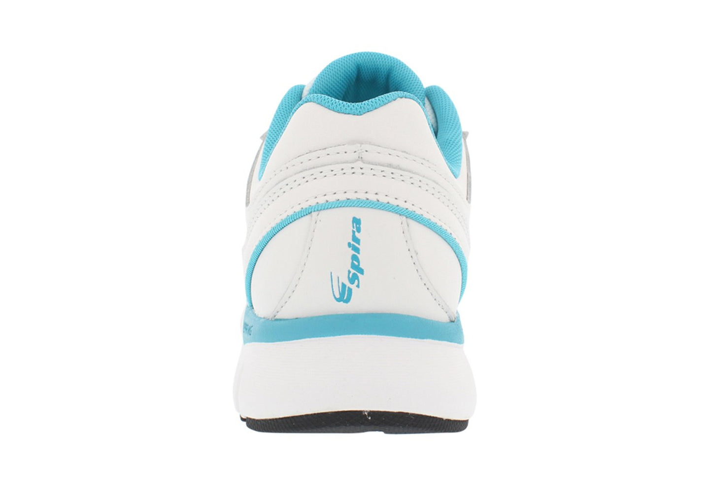 Spira WaveWalker Women's Slip Resistant Walking Shoe - White / Aqua 6