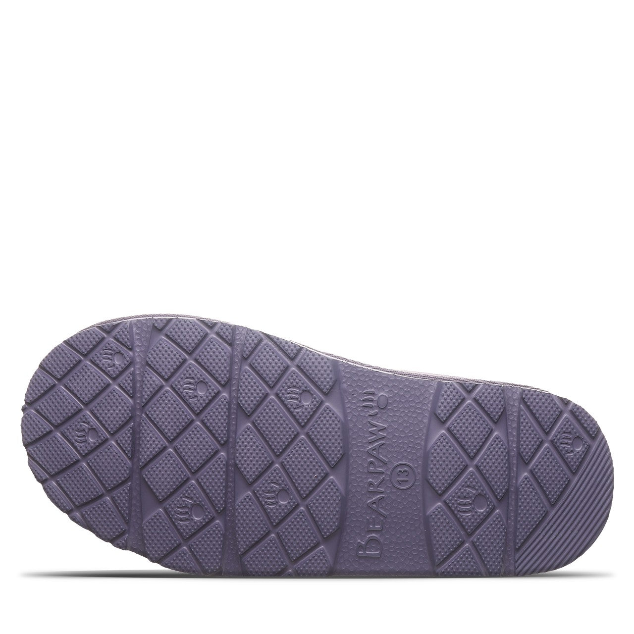 Bearpaw TABITHA YOUTH Youth's Slippers - 2973Y - Purple Sage - bottom view