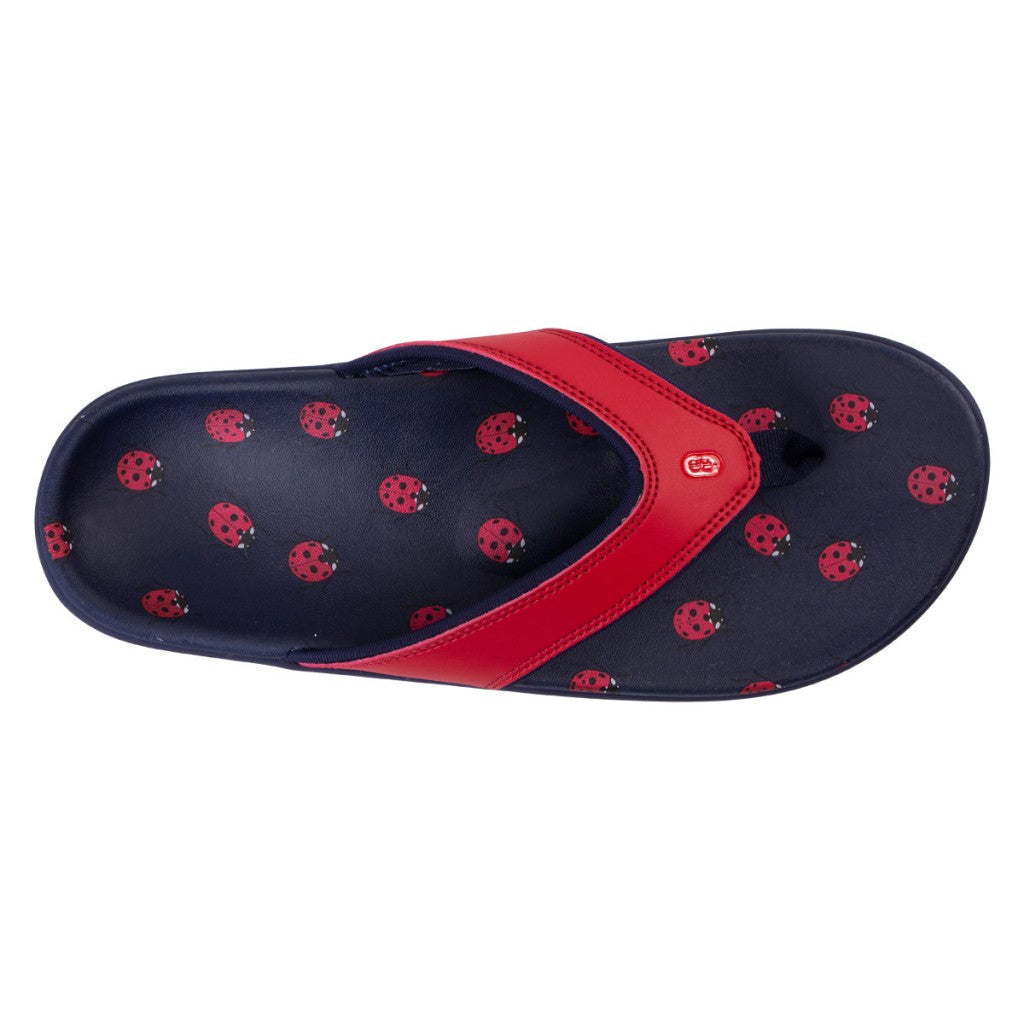 Revitalign Yumi Critters Women's Sandals - Ladybugs - Product View - 7