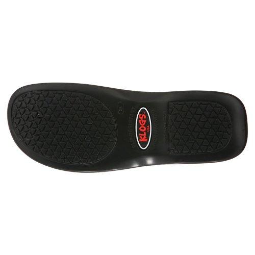 Klogs Boca Closed Back Unisex Clogs - Black Shimmer