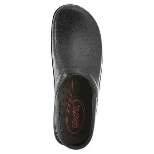 Klogs Boca Closed Back Unisex Clogs - Black Shimmer