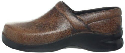 Klogs Boca Closed Back Unisex Clogs - Mahogany Buff