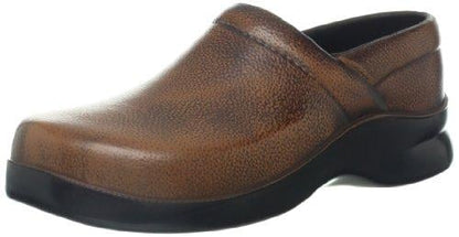 Klogs Boca Closed Back Unisex Clogs - Mahogany Buff