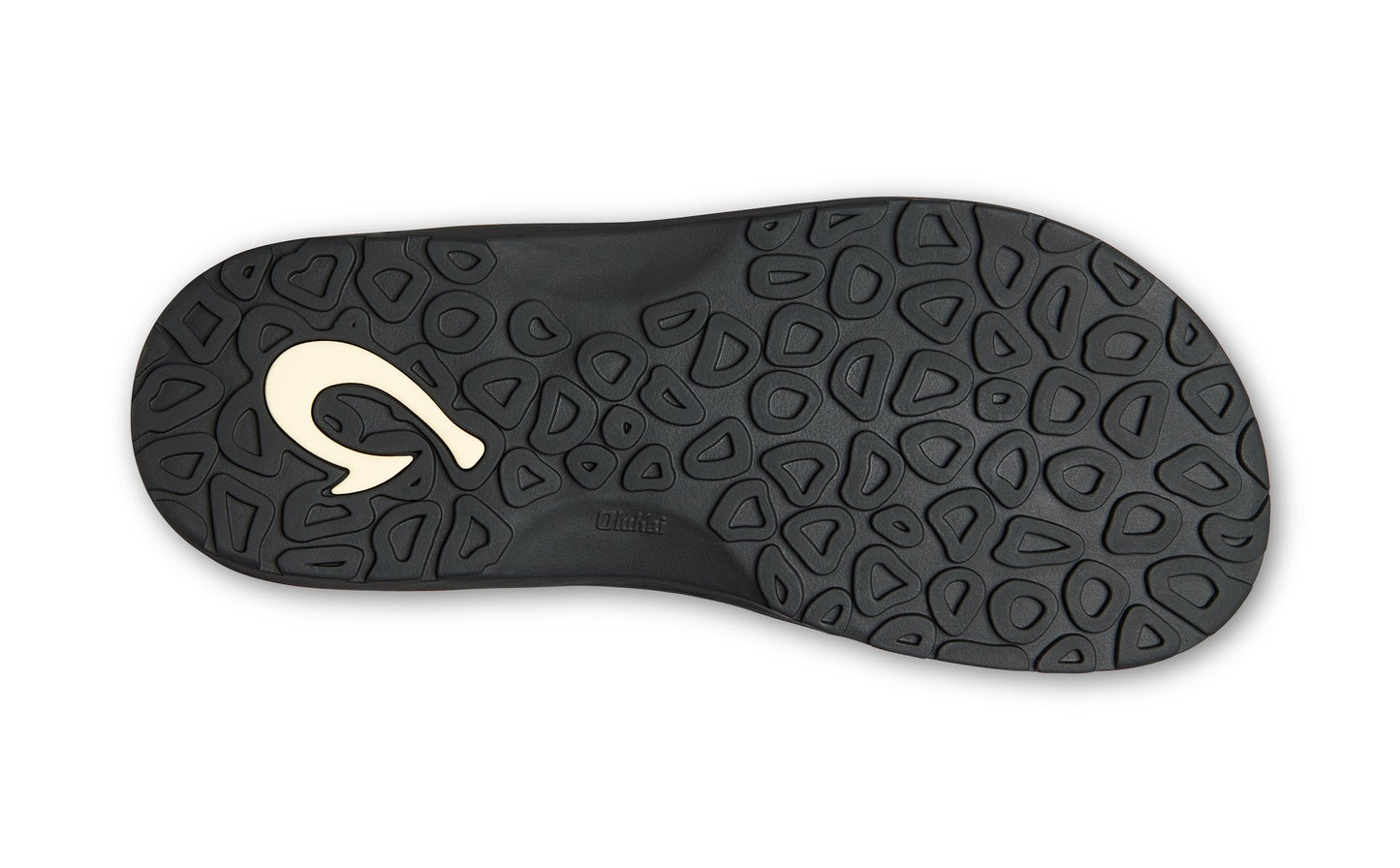 Olukai Ohana Koa Men's Beach Sandals - Lava Rock / Lava Rock - Sole