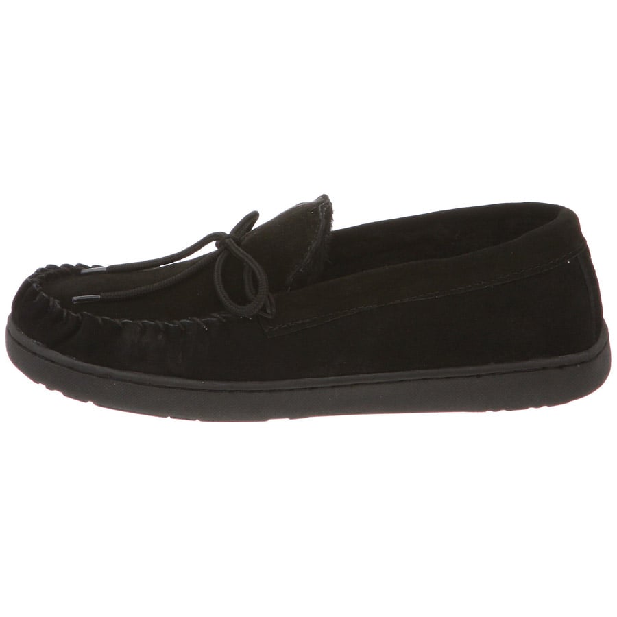 Bearpaw Moc II 2 - Men's Sheepskin Slipper - Black