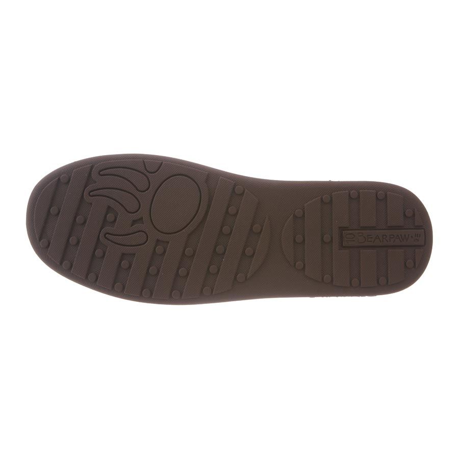 Bearpaw Moc II 2 - Men's Sheepskin Slipper - 1295m 201 Chocolate/Aztec