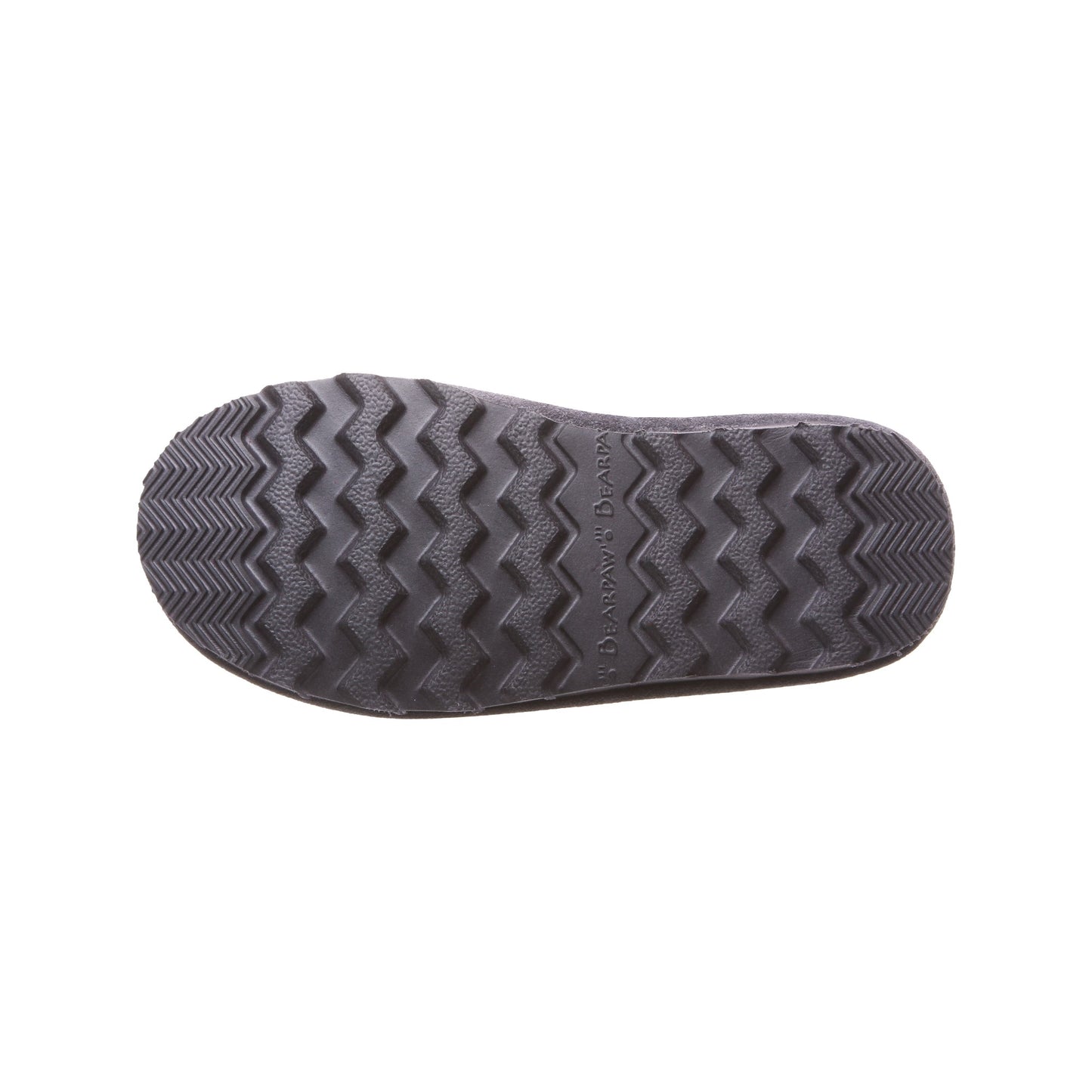 Bearpaw Elle Tall Kid's Leather Boots - 1963Y  030 - Charcoal - Bottom View