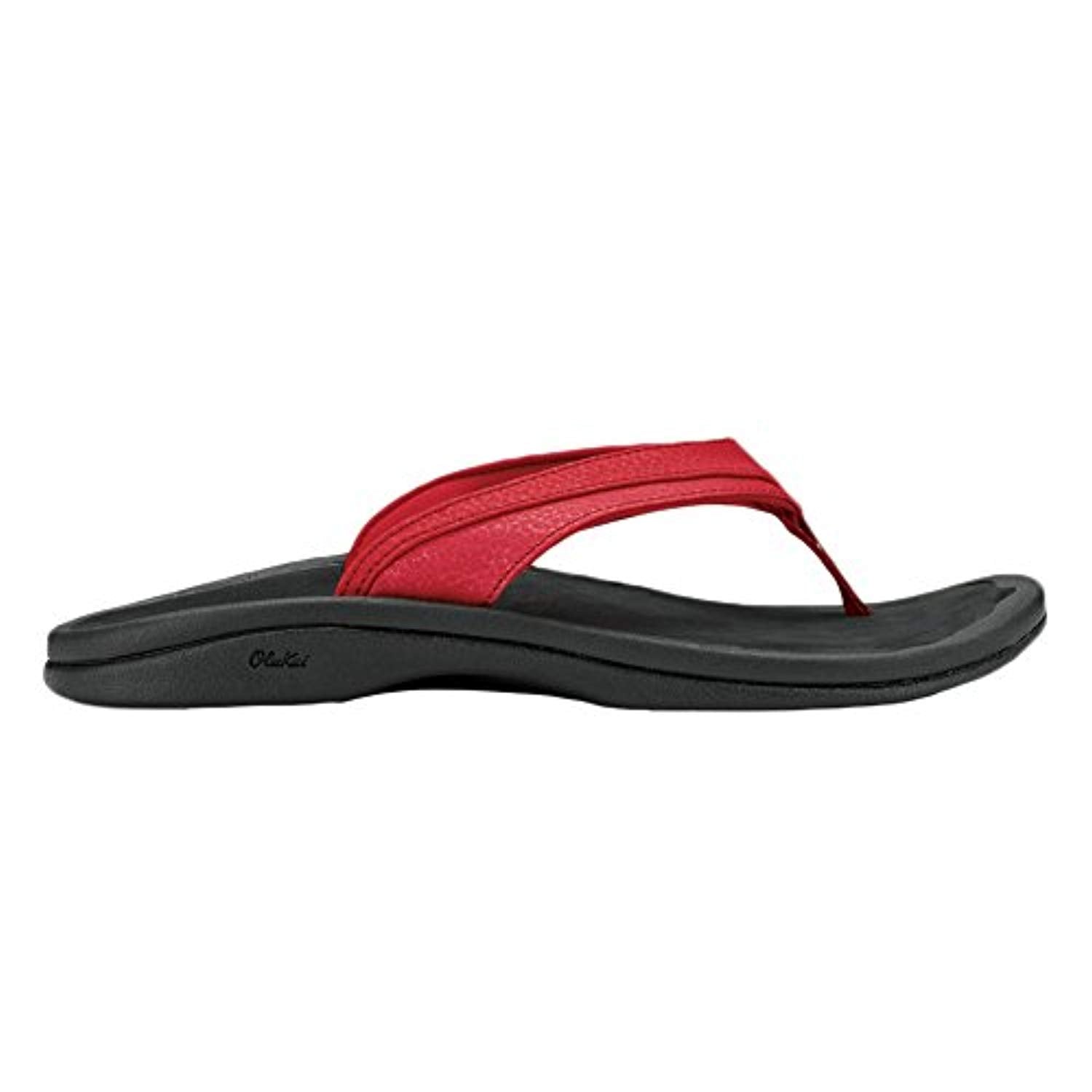 Olukai 'Ohana Women's Flip Flops - Ohiared/Black