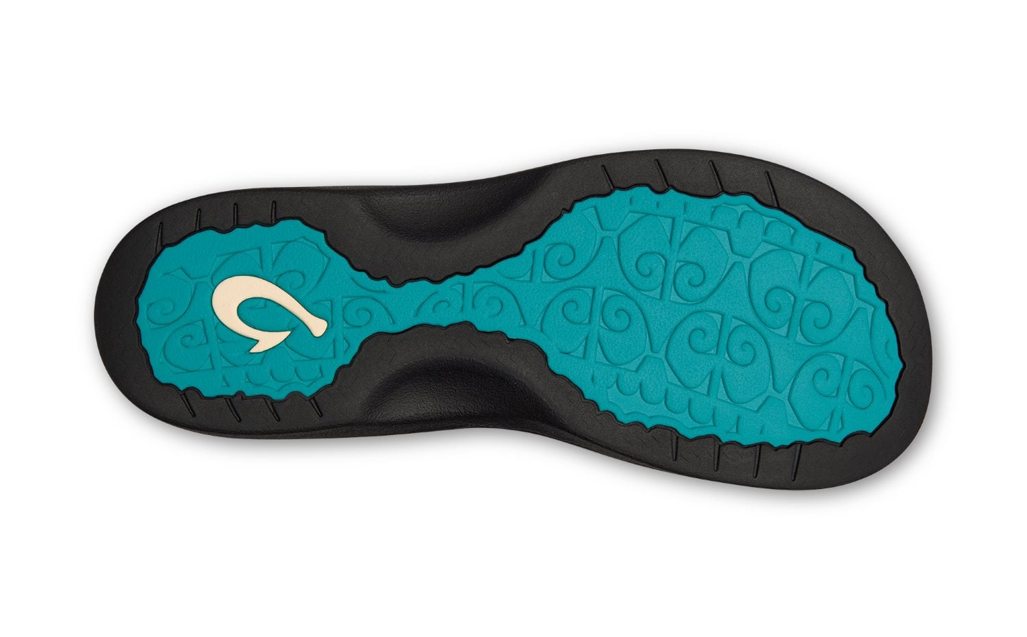 Olukai 'Ohana Women's Flip Flops - Turquoise / Black