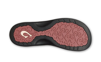 OluKai Ohana Women's Beach Sandals - Ash Rose / Lau - Sole
