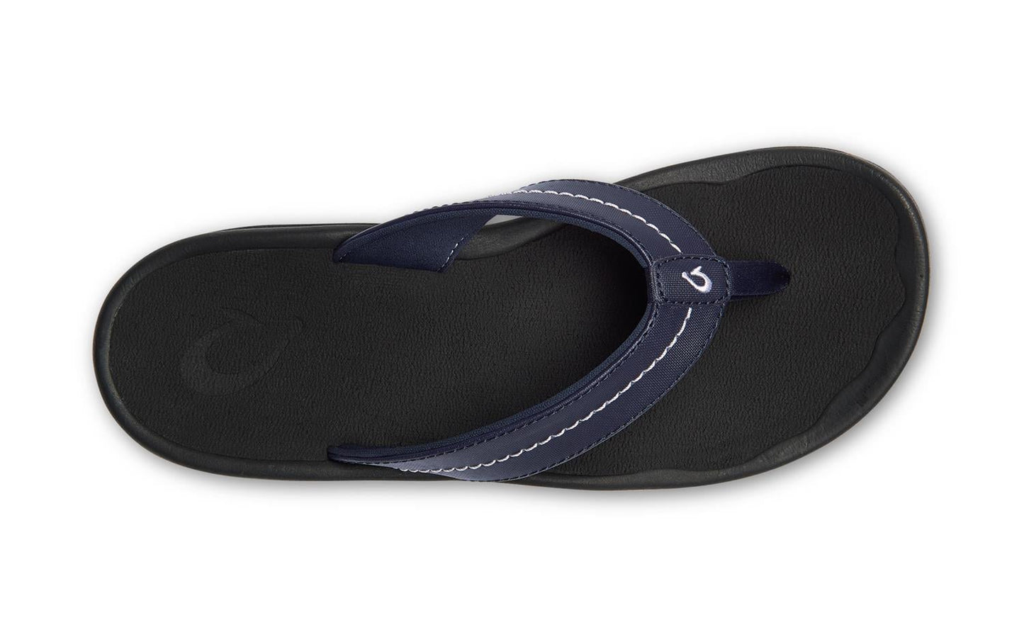 Olukai 'Ohana Women's Flip Flops - Trench Blue / Black
