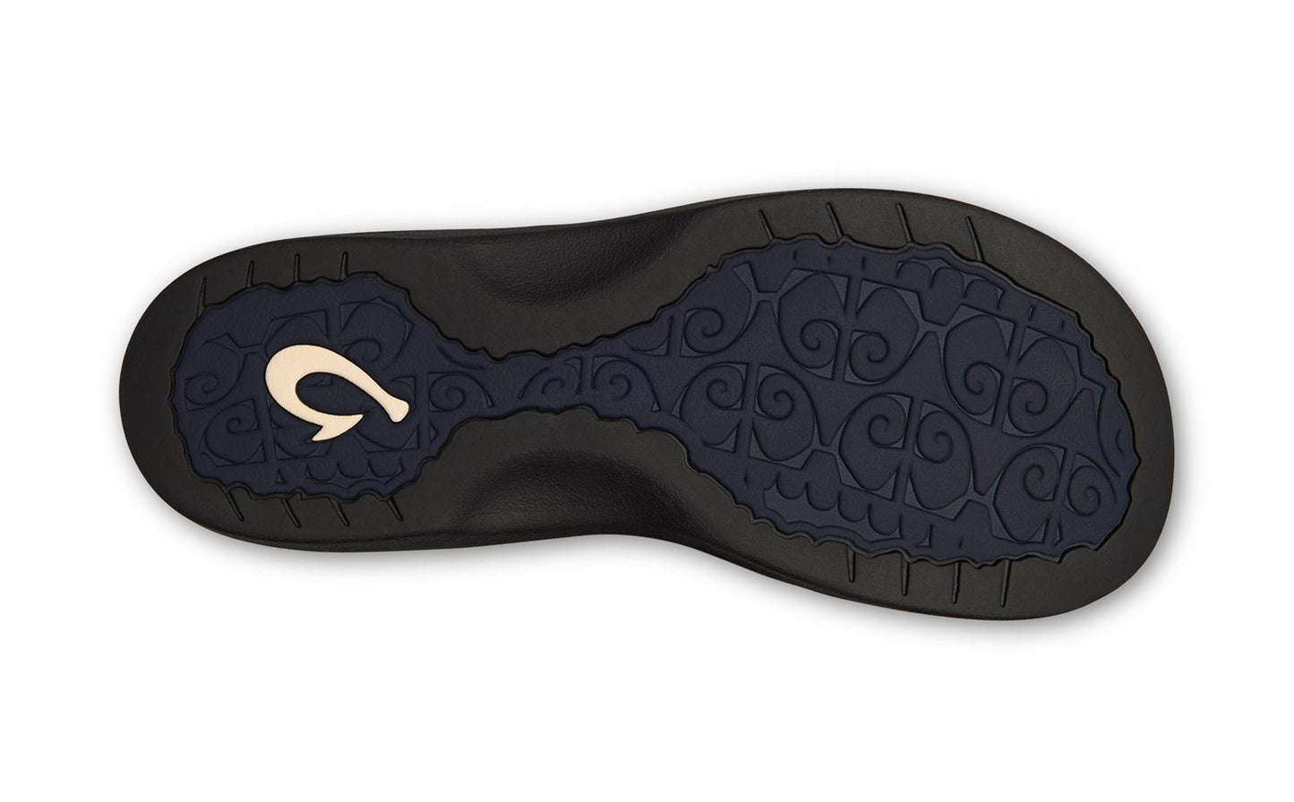 Olukai 'Ohana Women's Flip Flops - Trench Blue / Black