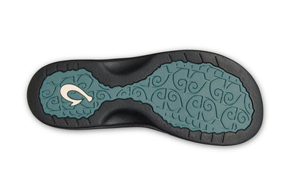 OluKai Ohana Women's Beach Sandals - Dusk / Black - Sole