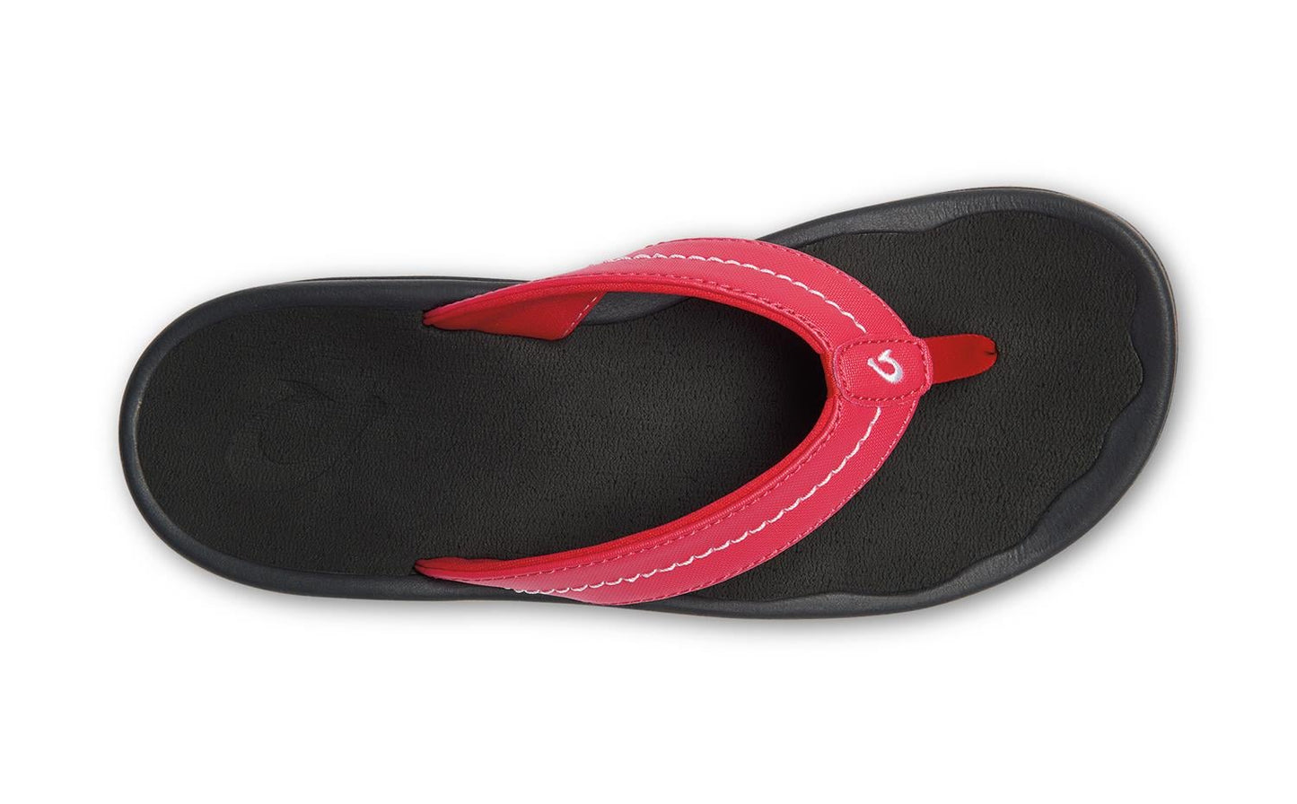 Olukai 'Ohana Women's Flip Flops - Lehua Flower / Black