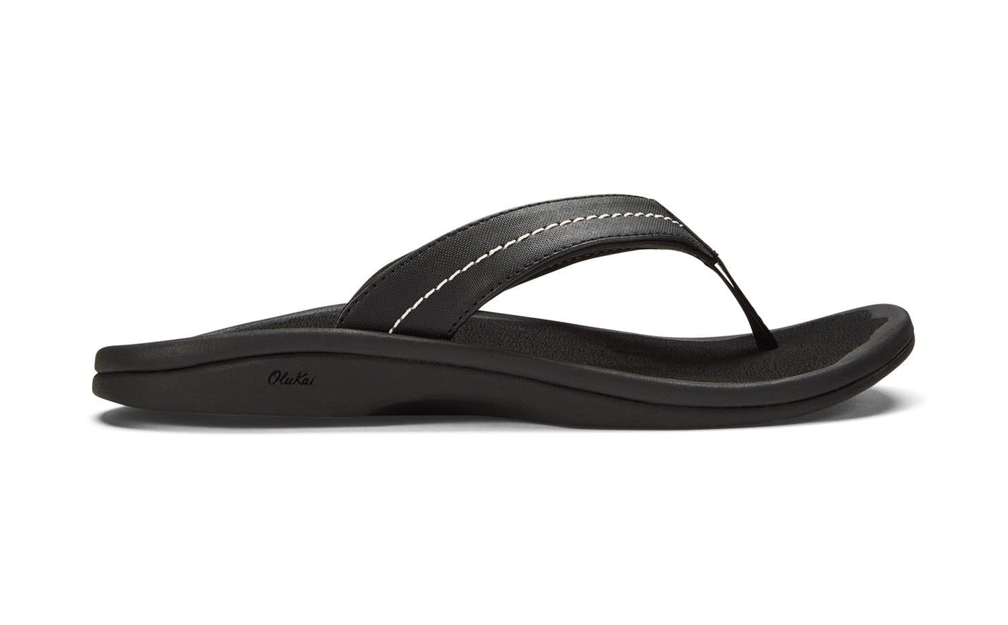 Olukai 'Ohana Women's Flip Flops - Lava Rock / Black
