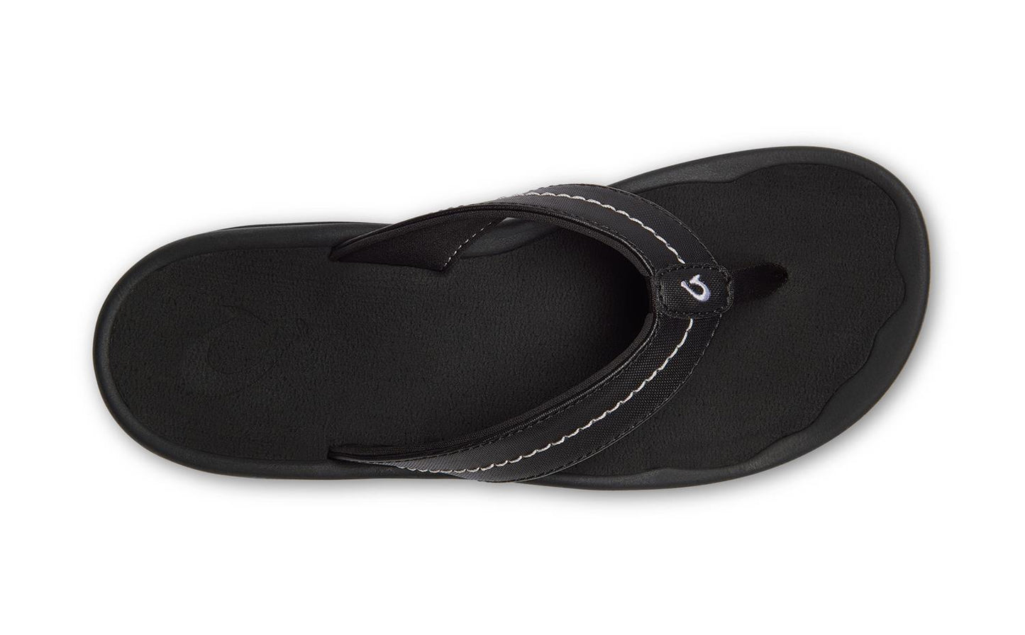 Olukai 'Ohana Women's Flip Flops - Lava Rock / Black