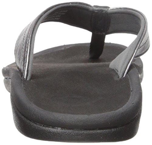Olukai 'Ohana Women's Flip Flops - Pewter / Black