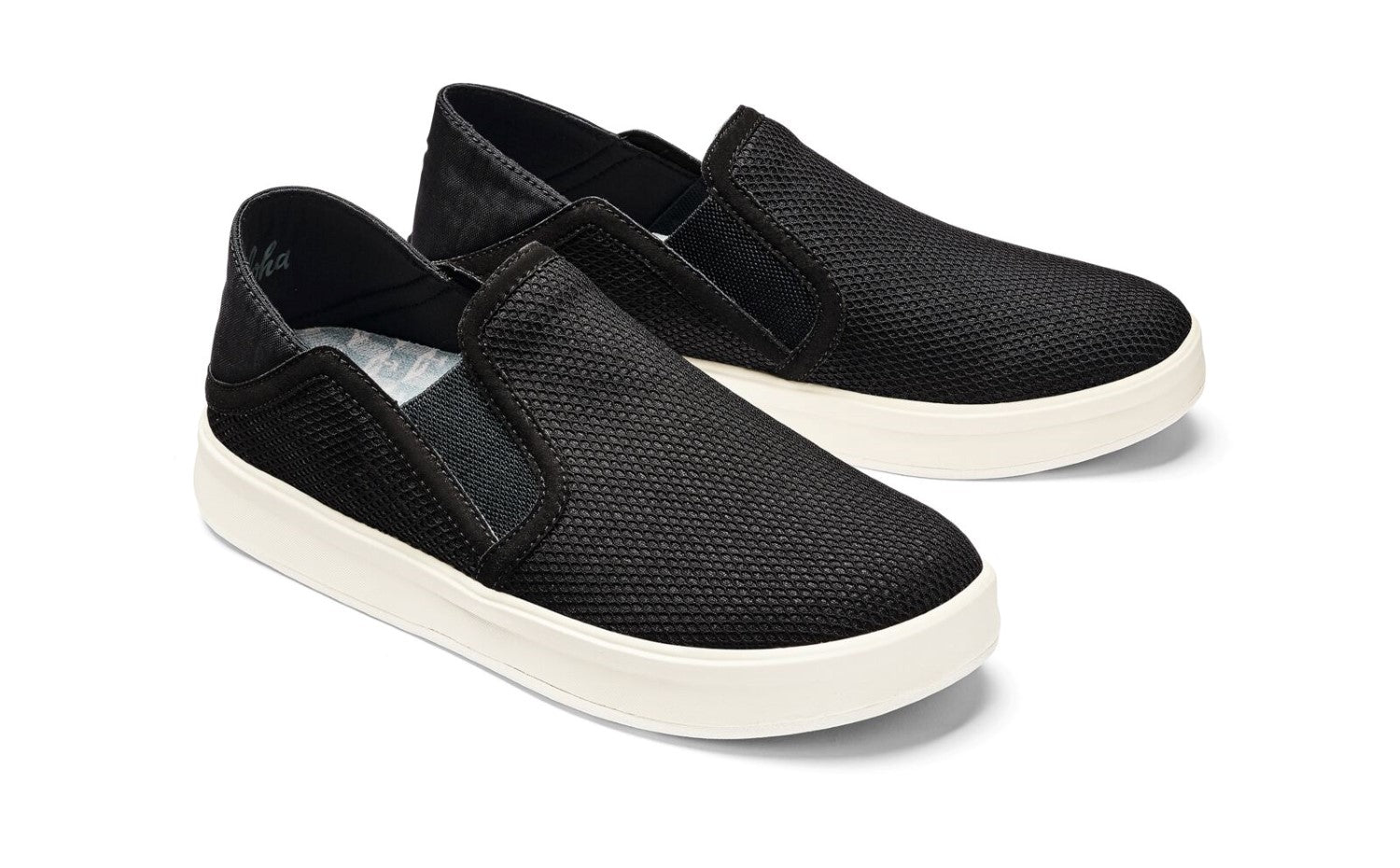 OluKai Ki'Ihele Women's Shoes - Black / Black - Pair