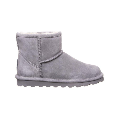 Bearpaw Alyssa 5 inch Suede Women's Boot - 2130W -  2130w Gray Fog alt1 zoom