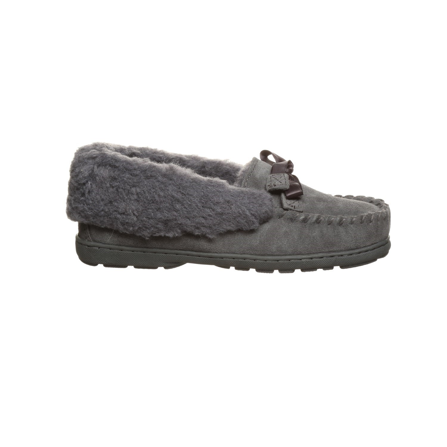 Bearpaw Indio - Women's Fluffy Slipper - 2165W  030 - Charcoal - View