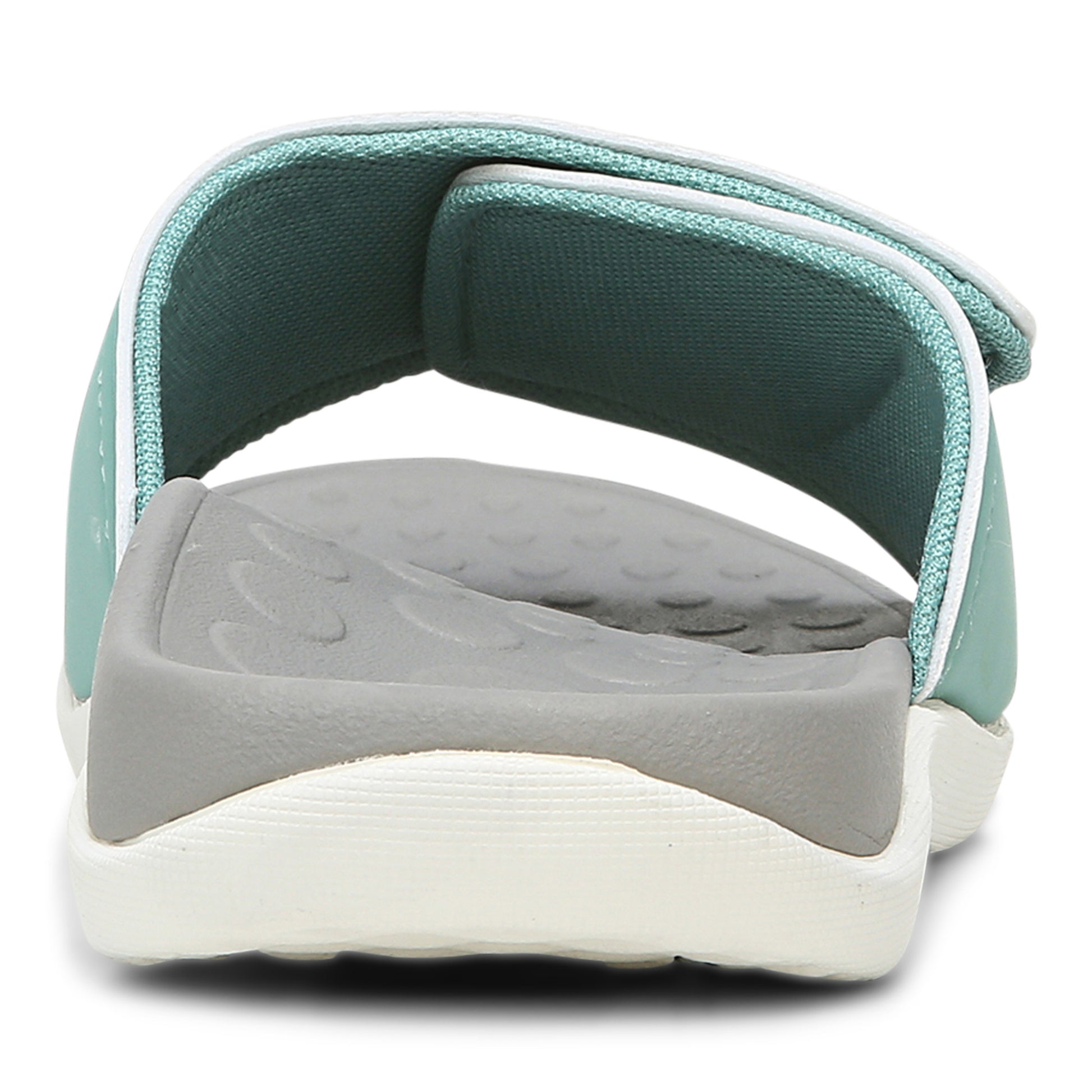 Vionic Kiwi - Unisex Motion Control Orthotic Slide Sandal - Wasabi Back