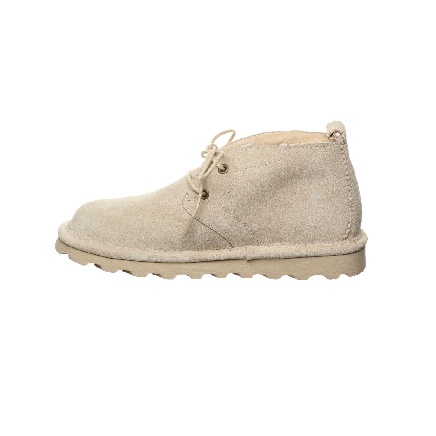 Bearpaw Skye Women's Leather Boots - 2578W  125 - Oat - Side View