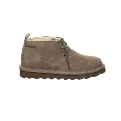 Bearpaw Skye Women's Leather Boots - 2578W  240 - Seal Brown - Side View