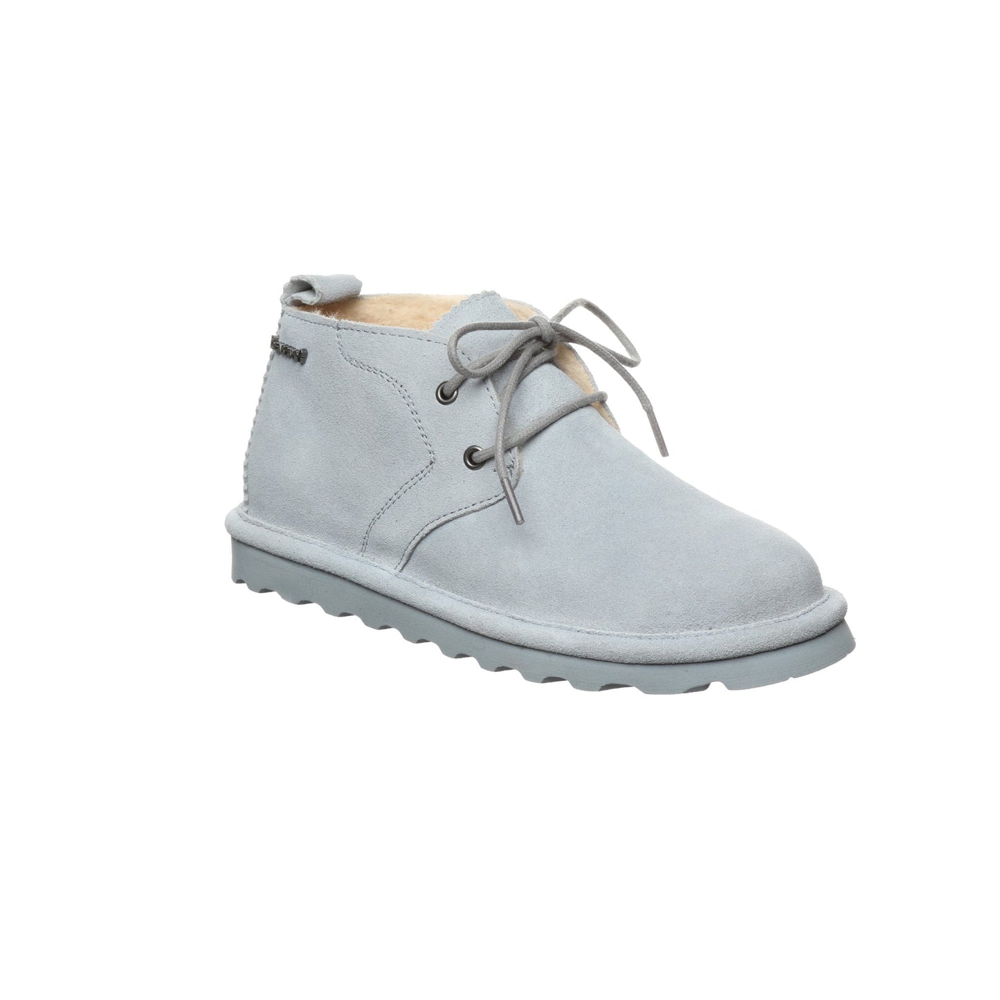 Bearpaw Skye Women's Leather Boots - 2578W  340 - Blue Fog - Profile View