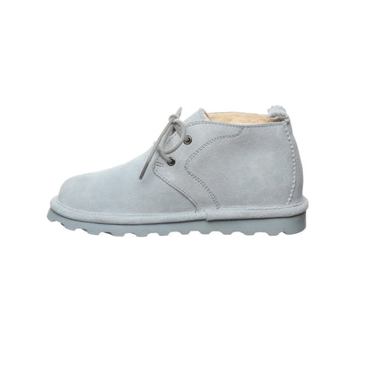 Bearpaw Skye Women's Leather Boots - 2578W  340 - Blue Fog - Side View