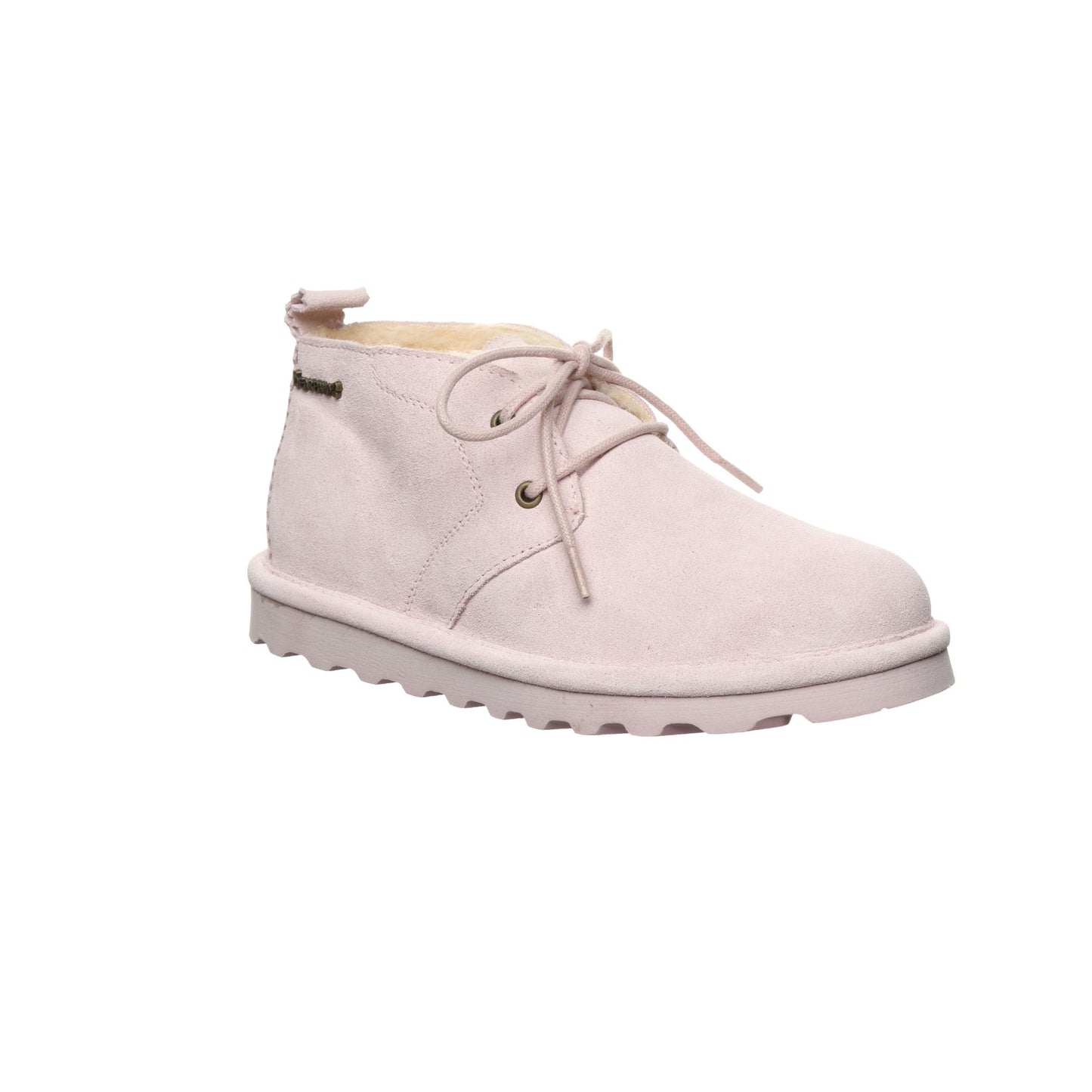 Bearpaw Skye Women's Leather Boots - 2578W  635 - Pale Pink - Profile View