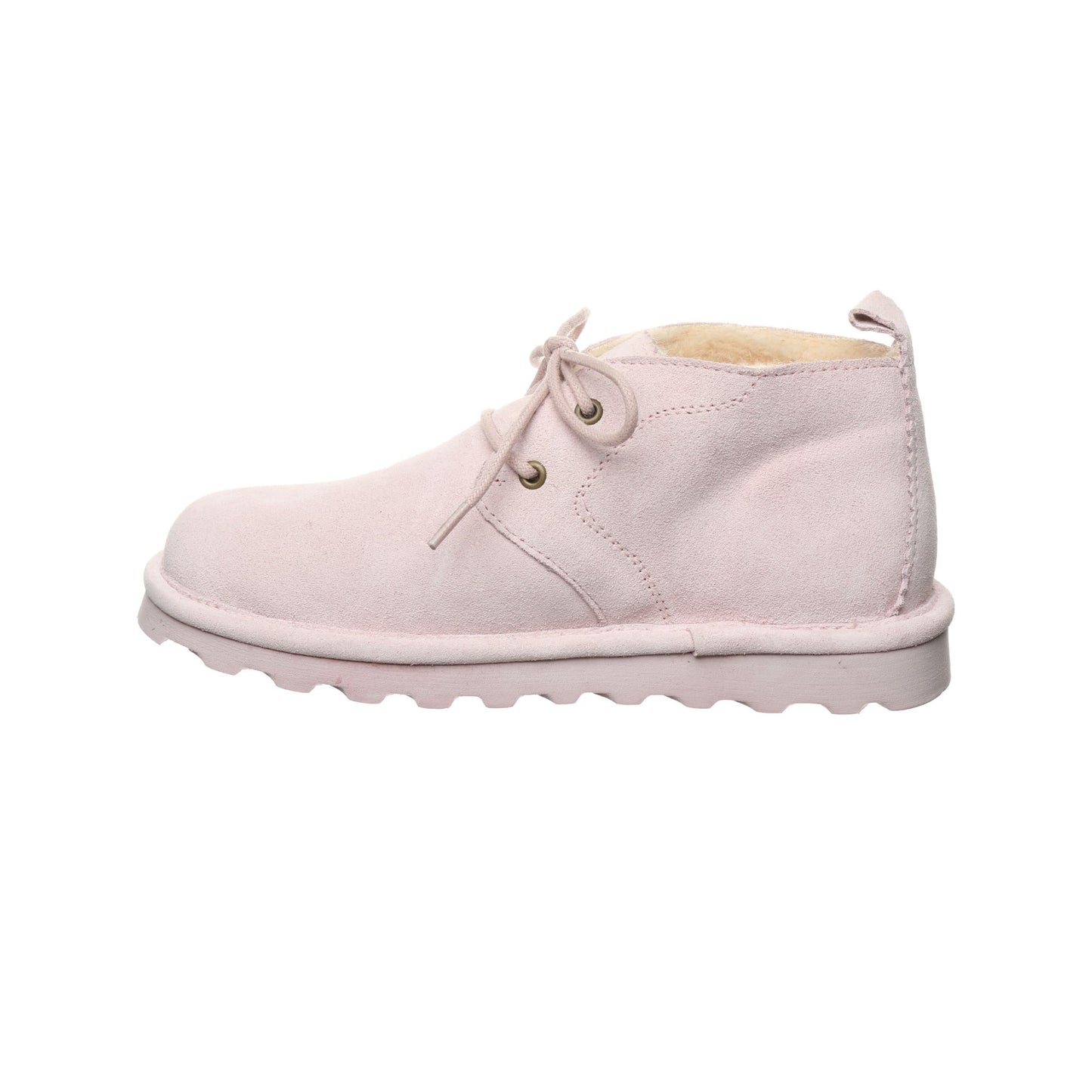 Bearpaw Skye Women's Leather Boots - 2578W  635 - Pale Pink - Side View