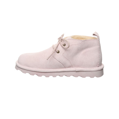 Bearpaw Skye Women's Leather Boots - 2578W  635 - Pale Pink - Side View