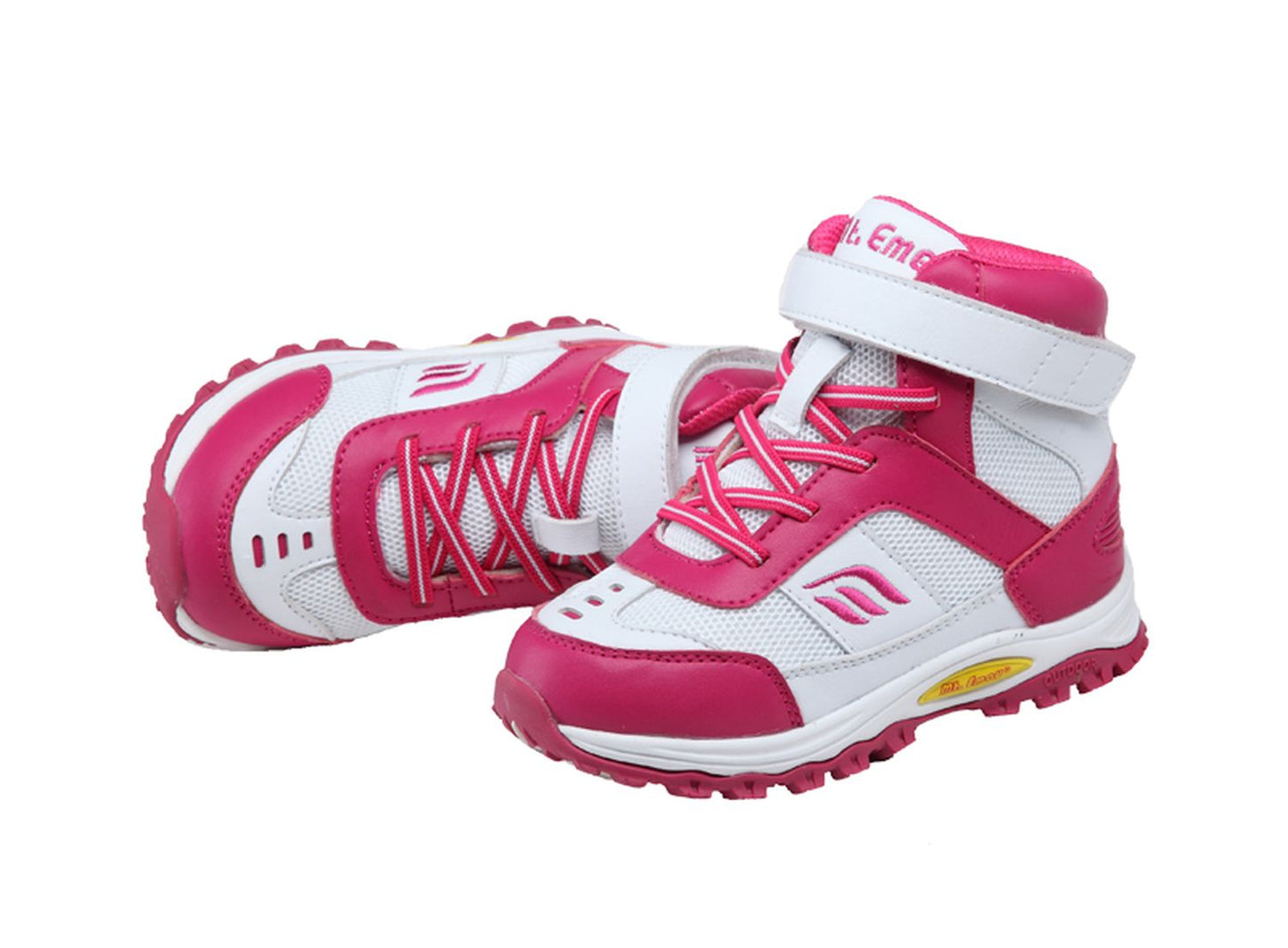 Mt. Emey Children's Orthopedic Boots 3305 by Apis - Rosy Red/White Pair / Top