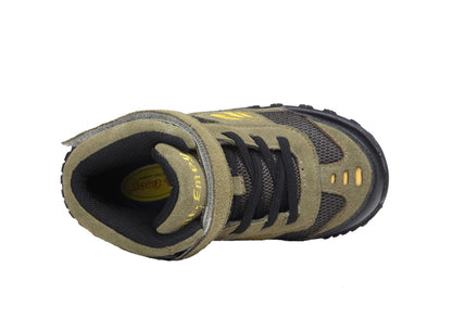 Mt. Emey Children's Orthopedic Boots 3305 by Apis - Earth/Black Pair / Top