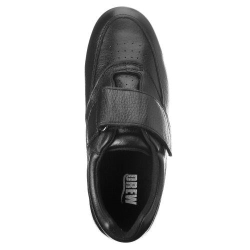Drew Navigator II - Black Mens Strap Diabetic Shoes - 44837 - 