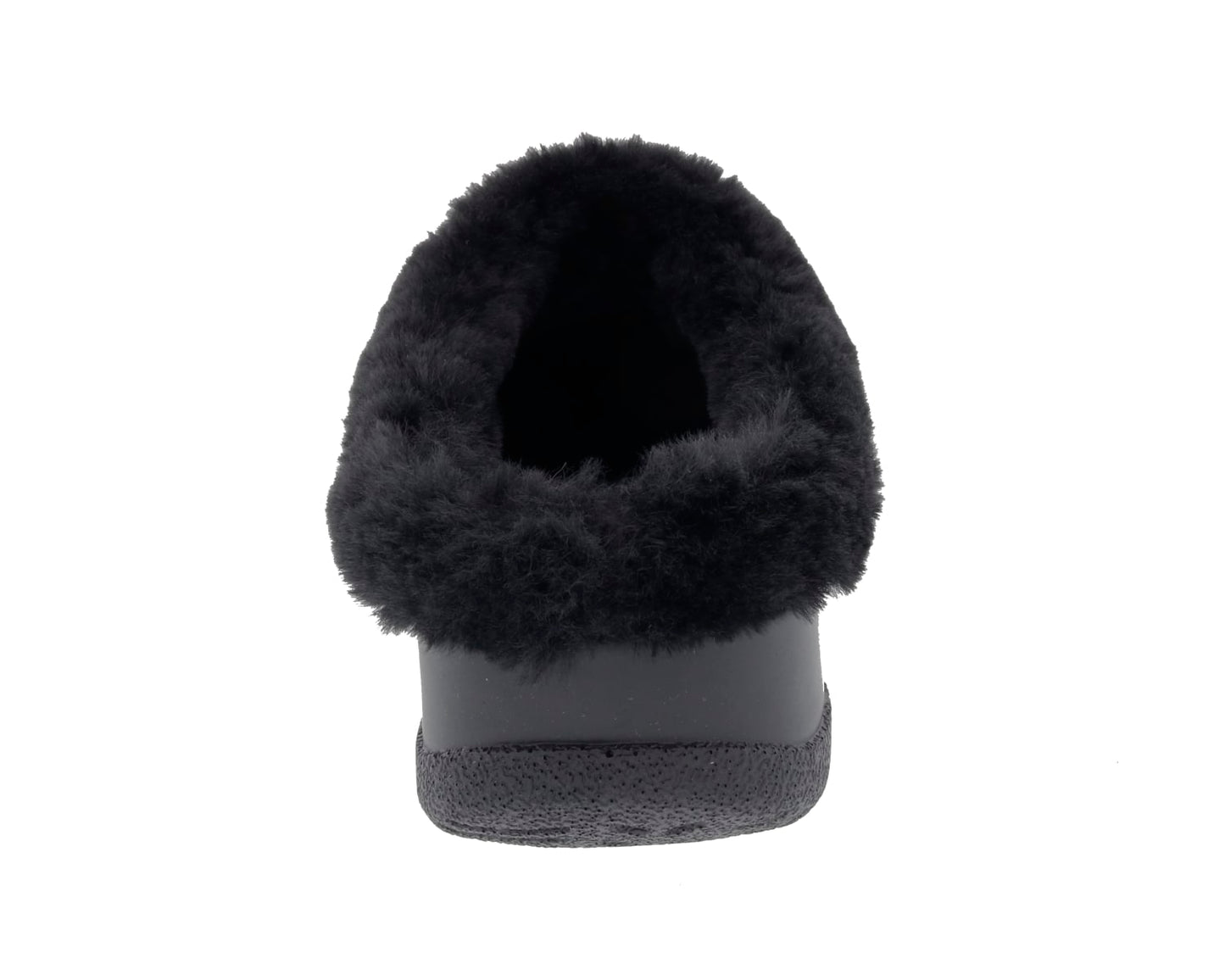 Drew Women's Comfy Wool Orthopedic Slipper - Ace2 Black Sweater Fabric