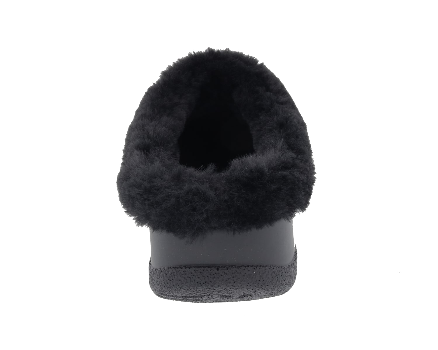 Drew Women's Comfy Wool Orthopedic Slipper - Ace2 Black Sweater Fabric