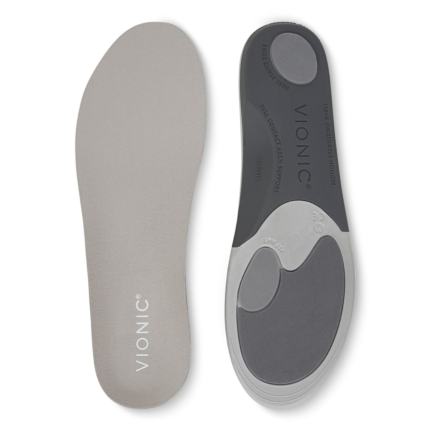 Vionic Active Orthotic Insoles - Trim-to-Fit Unisex Support - One Color - Left Side
