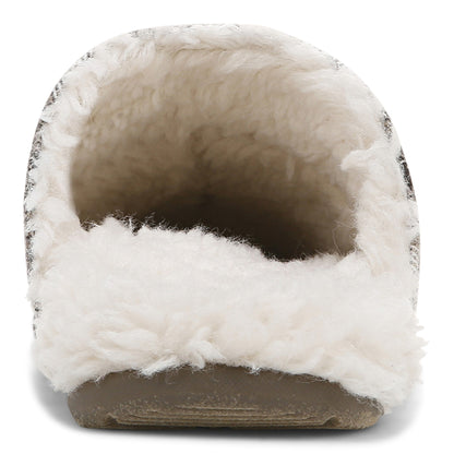 Vionic Alfons Men's Orthotic Slipper - Brown - Back