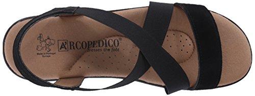 Arcopedico Monterey Women's Sandals 6314 - Black Suede