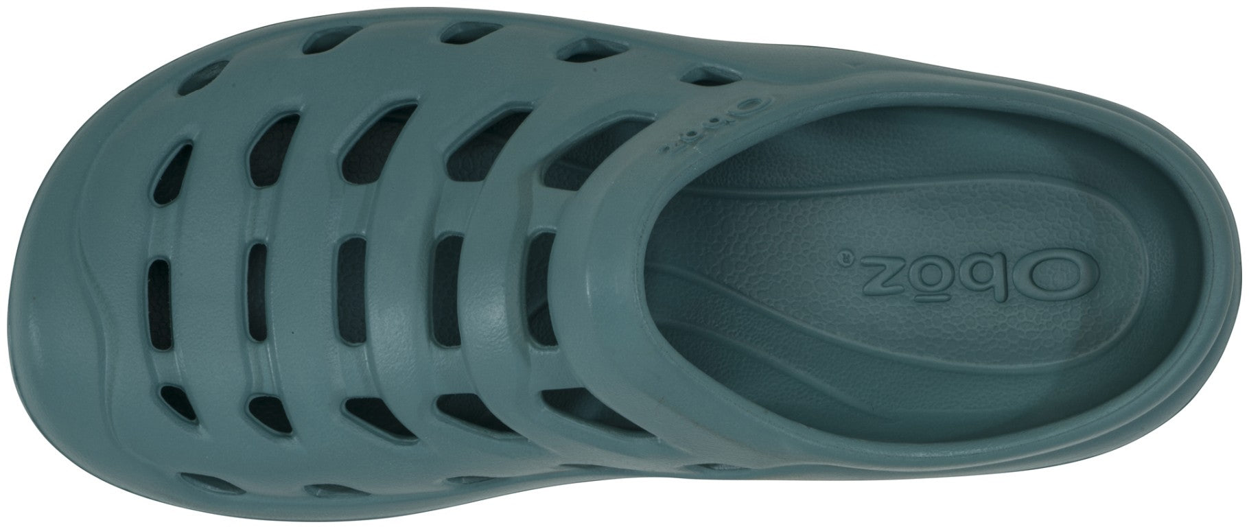Oboz Whakata Coast Slip-On Clog - Comfortable Recovery Shoes - Glacier Top
