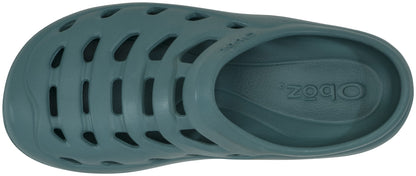Oboz Whakata Coast Slip-On Clog - Comfortable Recovery Shoes - Glacier Top