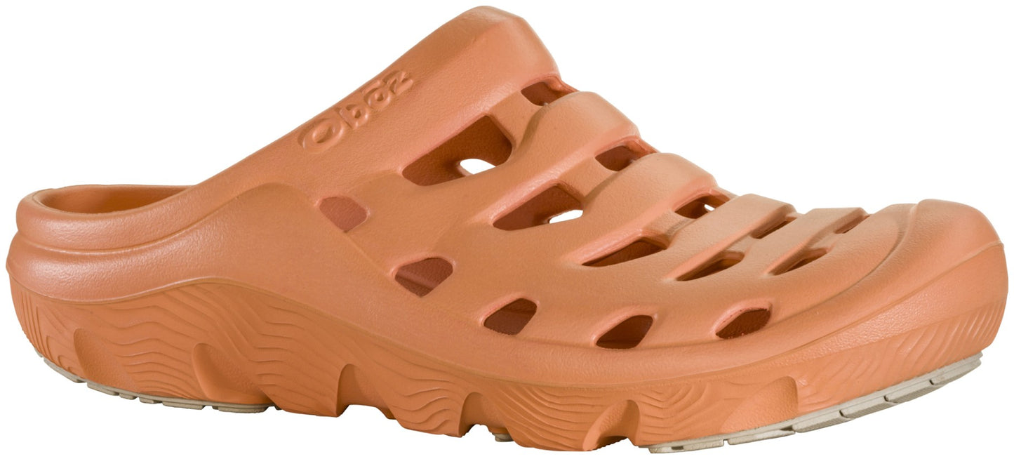 Oboz Whakata Coast Slip-On Clog - Comfortable Recovery Shoes - Melon Angle main