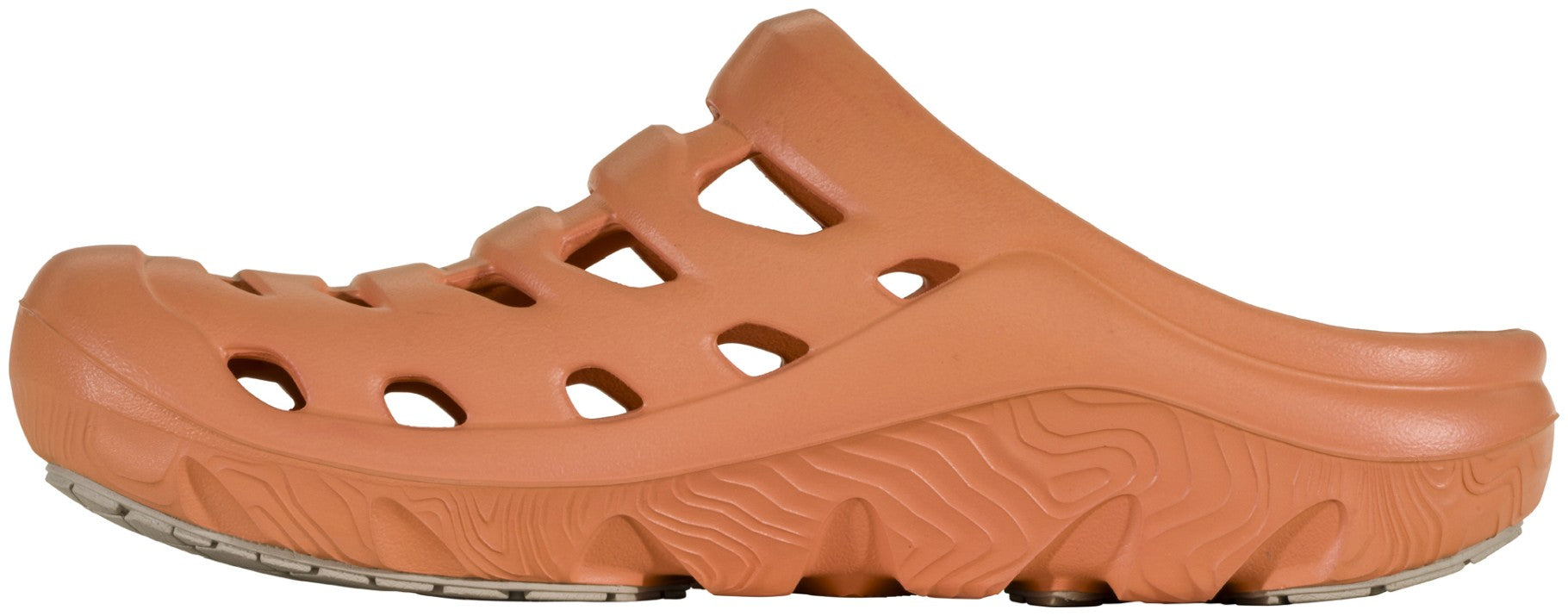Oboz Whakata Coast Slip-On Clog - Comfortable Recovery Shoes - Melon Inside