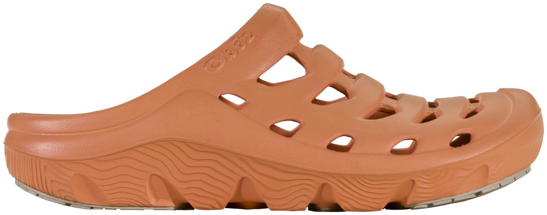 Oboz Whakata Coast Slip-On Clog - Comfortable Recovery Shoes - Melon Outside