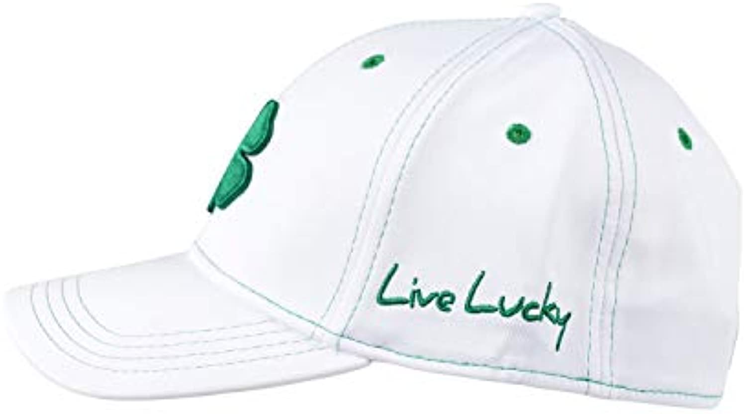 Black Clover Premium Clover FlexFit Fitted Hat - Green/White/White - 16