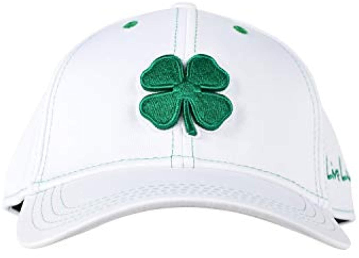 Black Clover Premium Clover FlexFit Fitted Hat - Green/White/White - 16