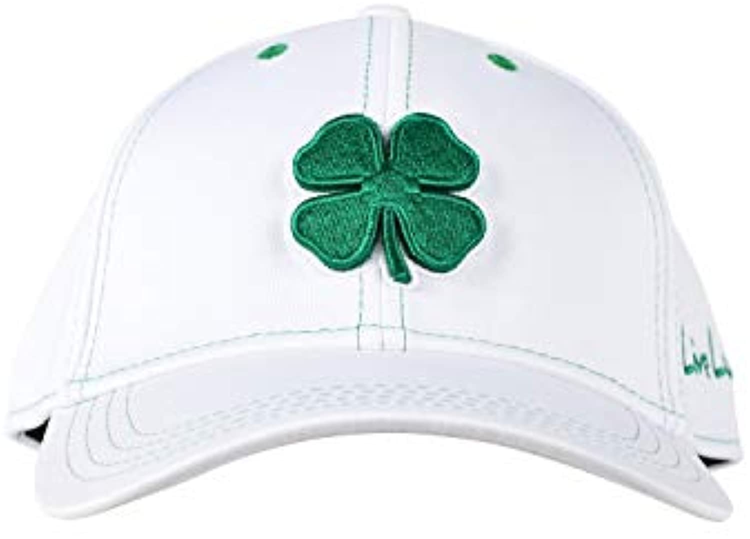 Black Clover Premium Clover FlexFit Fitted Hat - Green/White/White - 16