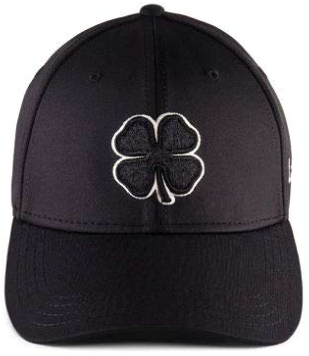 Black Clover Premium Clover FlexFit Fitted Hat - Black/White/Black - 2